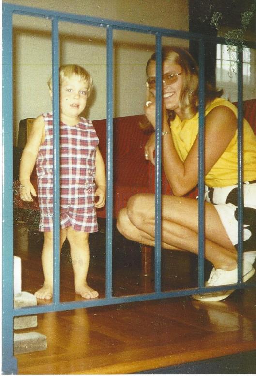 Me and mum 1970
